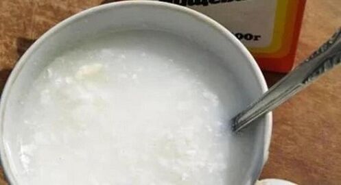 Soluzione di polvere di cottura per aumentare un membro